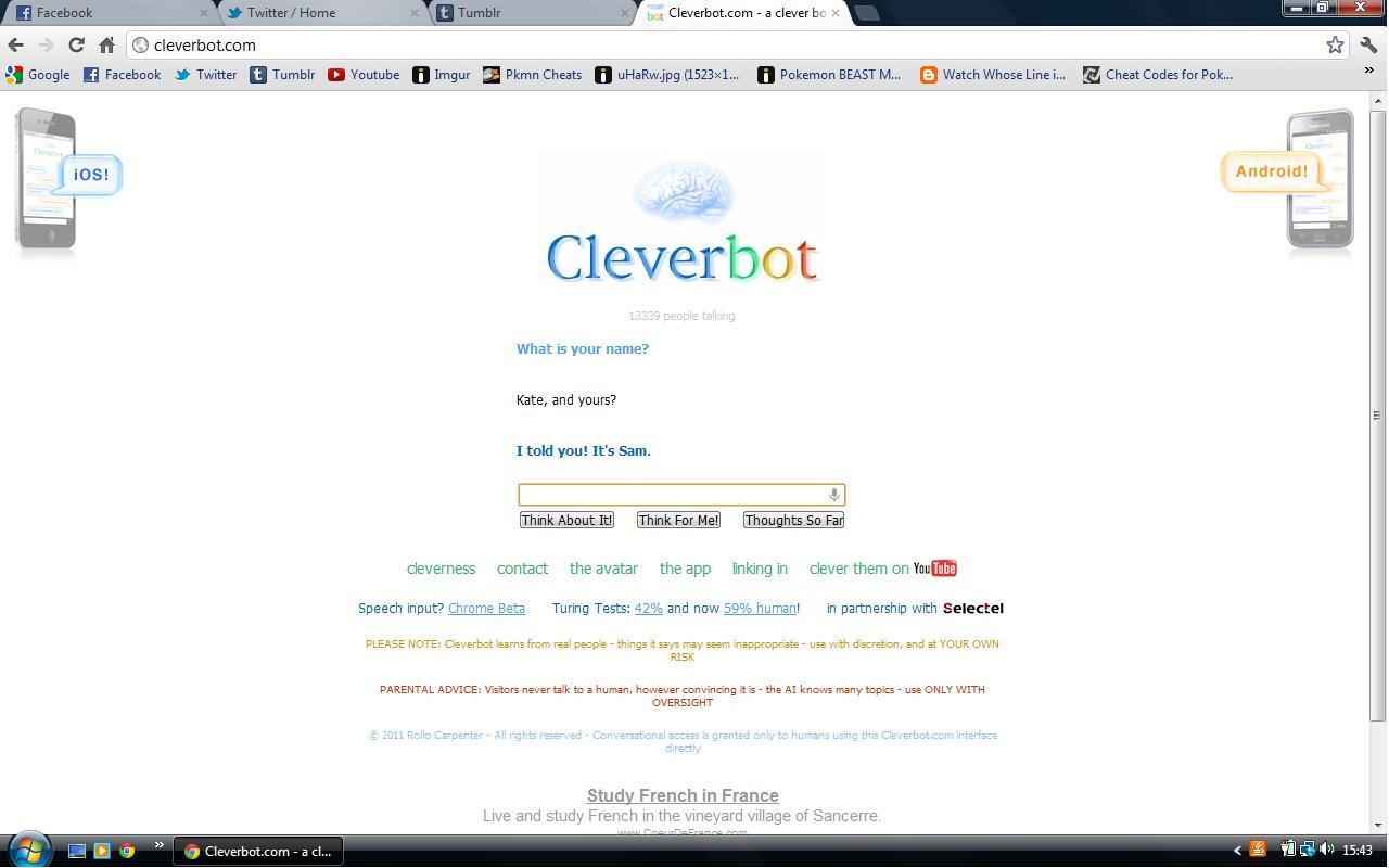 Cleverbot скачать на компьютер